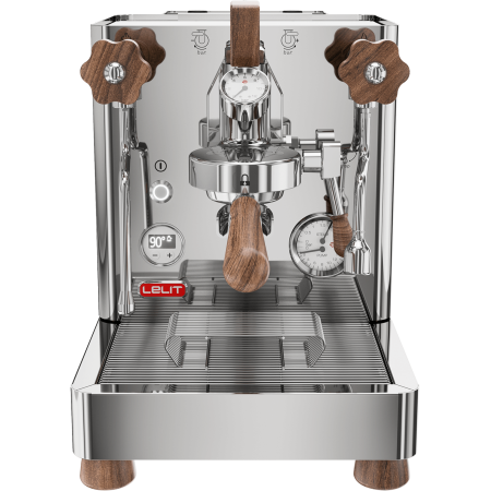 The Lelit Bianca V3 PL162T : Bianca is an espresso machine without compromises, with E61 group, manual control of the water flow and dual boiler