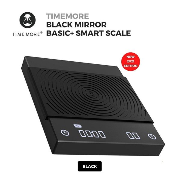 Timemore – Mirror Basic Plus Coffee and Espresso Scale (New Version Black)