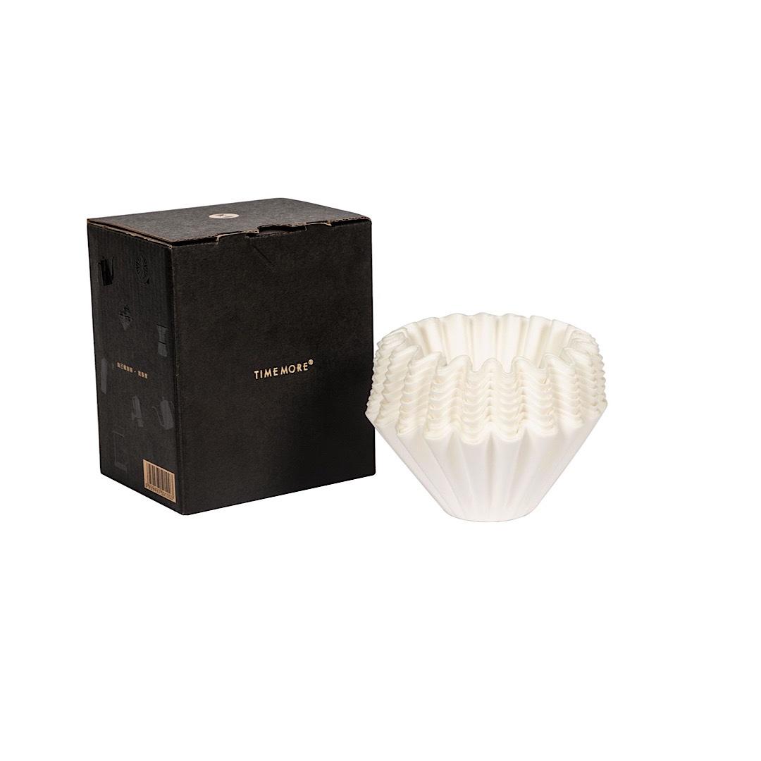 Enhance Your Coffee Brewing with Kalita FILTER PAPER WAVE 155 WHITE 100PC! Achieve a superior coffee experience with these high-quality filter papers.