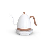 Brewista Artisan Electric Gooseneck Kettle, White Brown